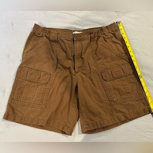 Savane Men's Brown Cargo Shorts size 36